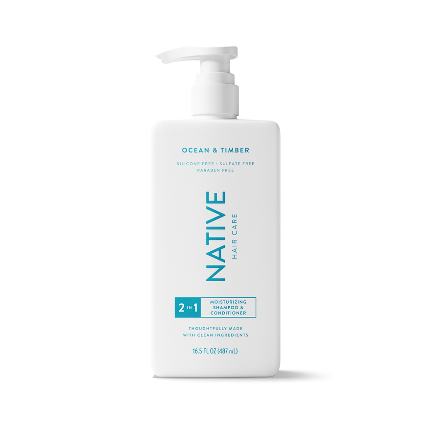 2-in-1 Shampoo & Conditioner - Clean Scalp (16.5oz)
